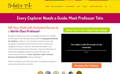 professortoto.com screenshot