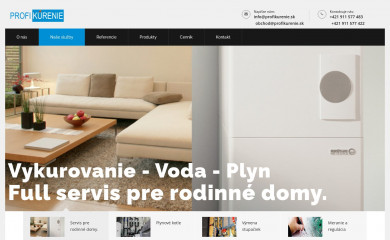 profikurenie.sk screenshot