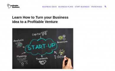 profitableventure.com screenshot