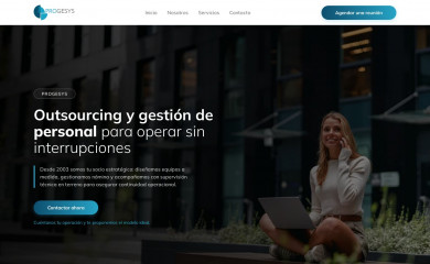 progesys.cl screenshot