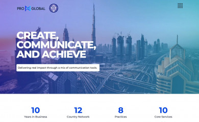 proglobal.ae screenshot