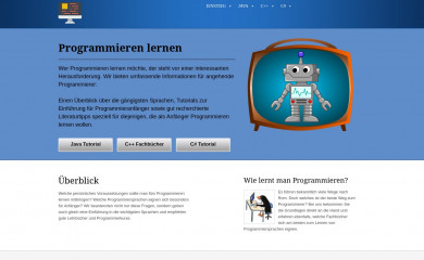 programmierenlernen24.de screenshot