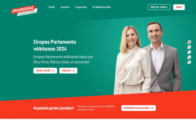 progresivie.lv screenshot