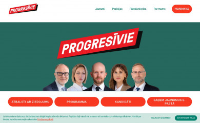 progresivie.lv screenshot