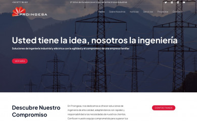 proingesa.cl screenshot