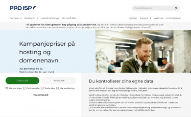proisp.no screenshot