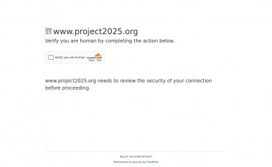 project2025.org screenshot