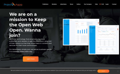 projectagora.com screenshot