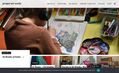 projectartworks.org screenshot