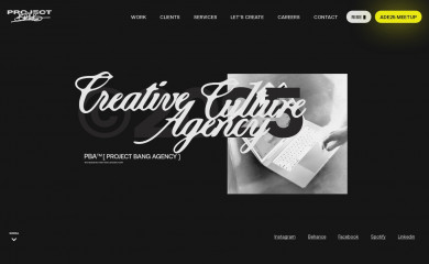 projectbang.agency screenshot