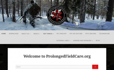 prolongedfieldcare.org screenshot