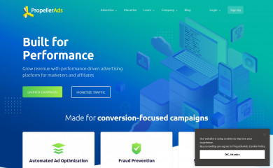 propellerads.net screenshot