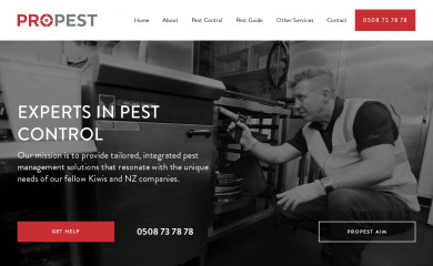 propest.co.nz screenshot