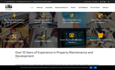property-code.co.uk screenshot