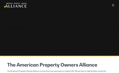 propertyownersalliance.org screenshot