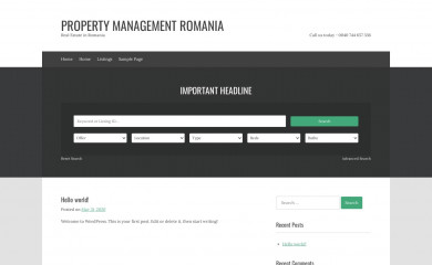 propertymanagementromania.ro screenshot