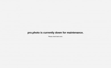 http://www.prophoto.com/ screenshot