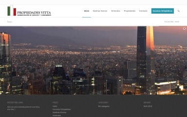 http://propiedadesvitta.cl screenshot