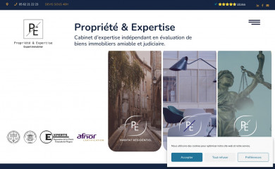 propriete-expertise.com screenshot