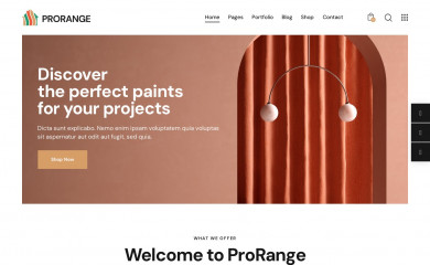 ProRange Child Theme screenshot