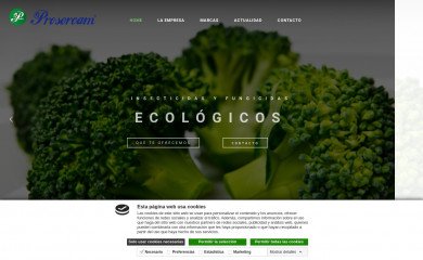 prosercam.es screenshot