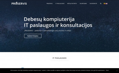 proservis.lt screenshot