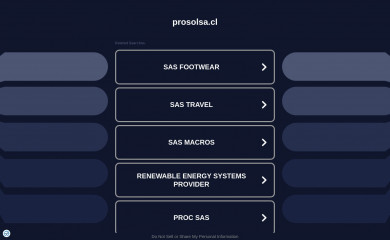 prosolsa.cl screenshot