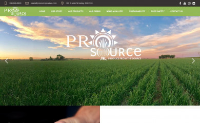 prosourceproduce.com screenshot