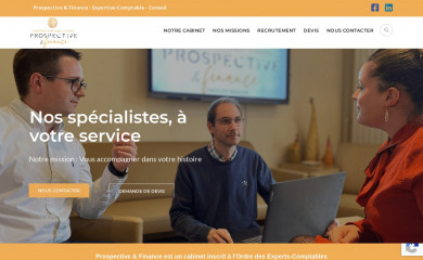 prospectivefinance.fr screenshot