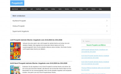 prospektde.com screenshot