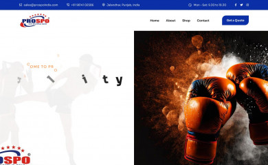 prospoindia.com screenshot