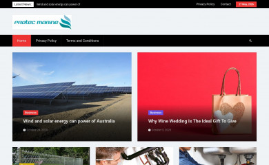 protecmarine.com.au screenshot