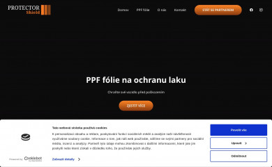 protectorshield.cz screenshot