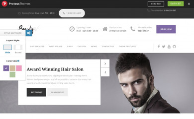 Hairpress WP Theme screenshot