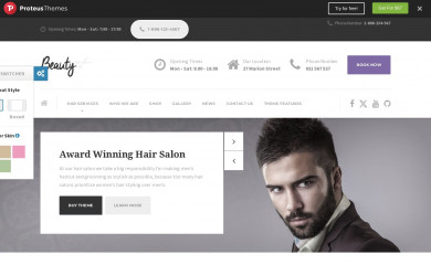 Hairpress WP Theme screenshot