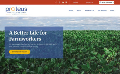 proteusinc.net screenshot