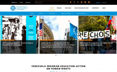 provea.org screenshot