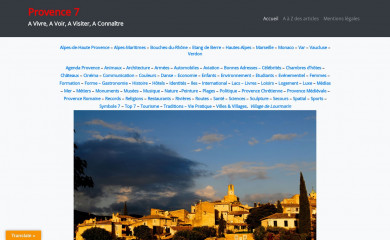 provence7.com screenshot