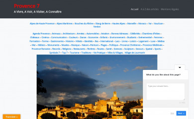 provence7.com screenshot
