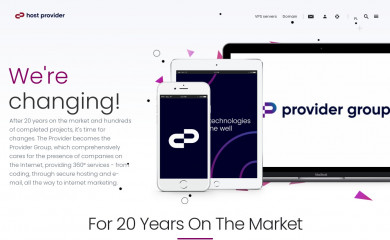 provider.pl screenshot