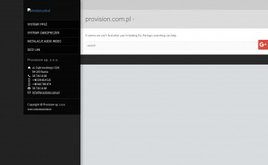 provision.com.pl screenshot