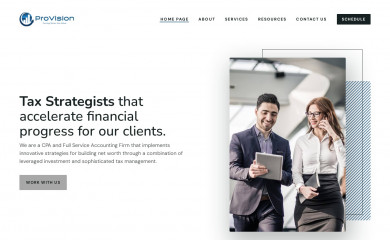 provisionwealth.com screenshot