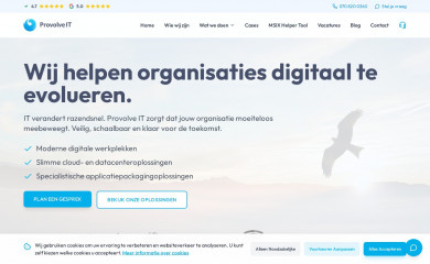 provolve.nl screenshot