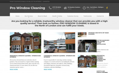 prowindowcleaning.co.uk screenshot