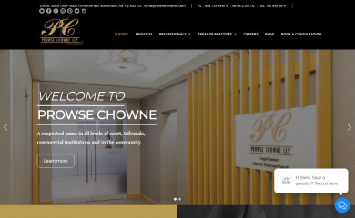 prowsechowne.com screenshot