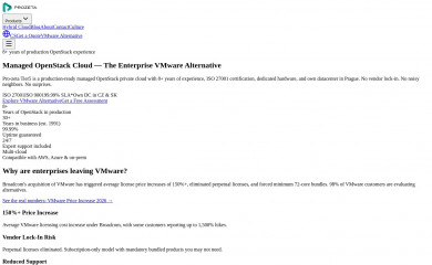 prozeta.eu screenshot