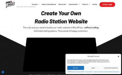 pro.radio screenshot