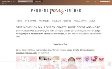 prudentpennypincher.com screenshot