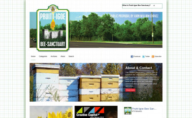 pruitt-igoebeesanctuary.com screenshot