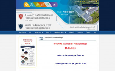 prus.sosnowiec.pl screenshot